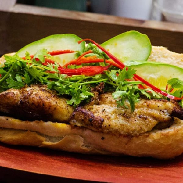 Fresh five spices roasted fish