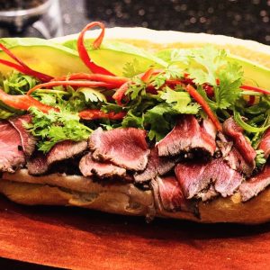 American beef sandwich